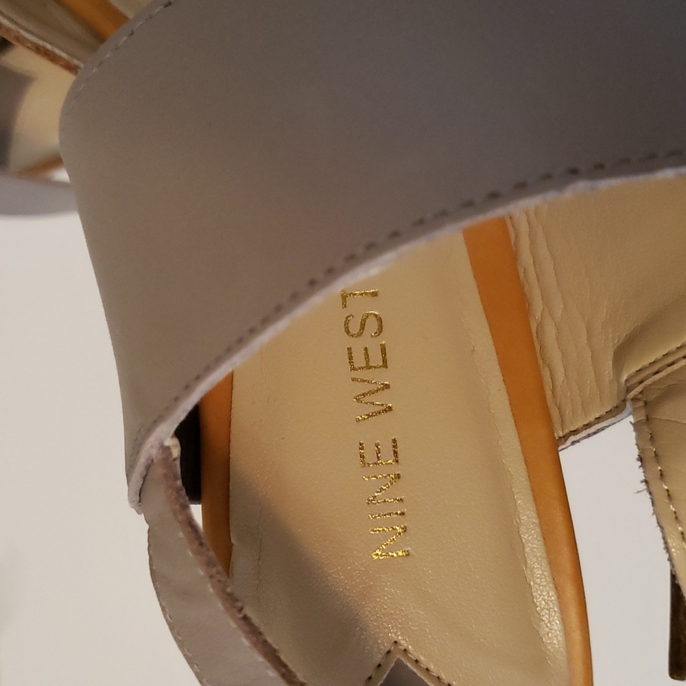 Nine West Platform Wedge Sandals Unstopable 8.5 NWOT - Picture 6 of 13